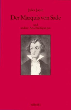 Der Marquis von Sade von Janin,  Jules, Ulitzsch,  Ernst