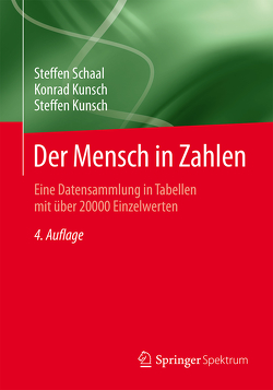 Der Mensch in Zahlen von Kunsch,  Konrad, Kunsch,  Steffen, Schaal,  Steffen