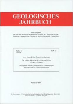 Der mittelfränkische Grundgebirgsrücken südlich Nürnberg von Bader,  Kurt, Bram,  Kurt