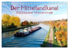 Der Mittellandkanal – 325 Kilometer Wasserstraße (Tischkalender 2024 DIN A5 quer), CALVENDO Monatskalender von Ellerbrock,  Bernd