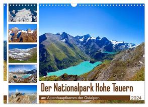 Der Nationalpark Hohe Tauern (Wandkalender 2024 DIN A3 quer), CALVENDO Monatskalender von Kramer,  Christa