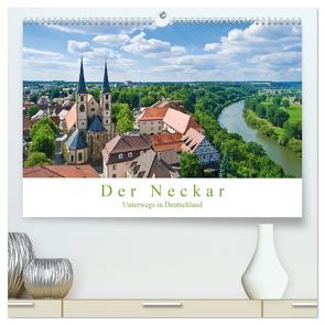 Der Neckar – Unterwegs in Deutschland (hochwertiger Premium Wandkalender 2024 DIN A2 quer), Kunstdruck in Hochglanz von Wackenhut,  Jürgen