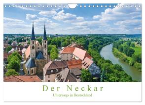 Der Neckar – Unterwegs in Deutschland (Wandkalender 2024 DIN A4 quer), CALVENDO Monatskalender von Wackenhut,  Jürgen