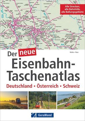 Der neue Eisenbahn-Taschenatlas von Kolev,  Veselin