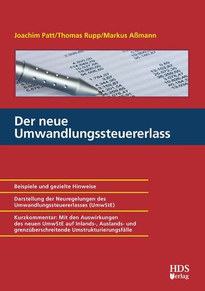 Der neue Umwandlungssteuererlass von Aßmann,  Markus, Patt,  Joachim, Rupp,  Thomas