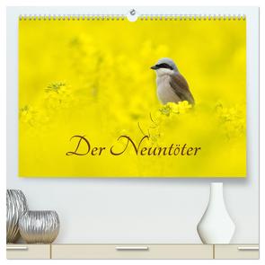 Der Neuntöter (hochwertiger Premium Wandkalender 2024 DIN A2 quer), Kunstdruck in Hochglanz von Martin (GDT),  Wilfried