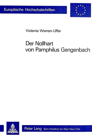 Der Nollhart von Pamphilus Gengenbach von Werren-Uffer,  Violanta