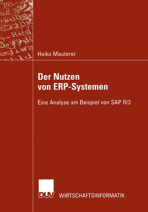 Der Nutzen von ERP-Systemen von Mauterer,  Heiko