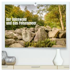 Der Odenwald und das Felsenmeer (hochwertiger Premium Wandkalender 2024 DIN A2 quer), Kunstdruck in Hochglanz von photography,  saschahaas