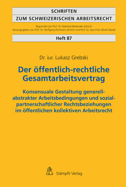 Der öffentlich-rechtliche Gesamtarbeitsvertrag von Grebski,  Lukasz