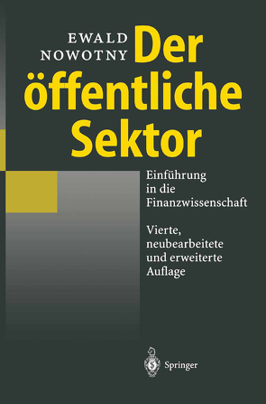 Der öffentliche Sektor von Nowotny,  Christian, Scheer,  Christian