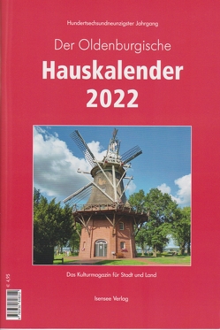 Der Oldenburgische Hauskalender 2022 von Welp,  Jörgen