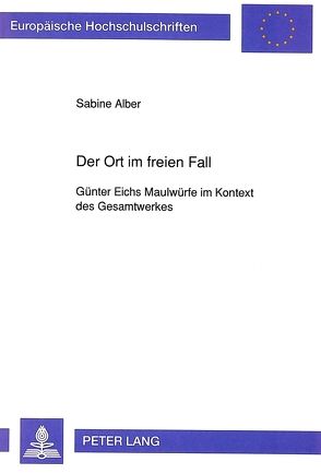 Der Ort im freien Fall von Alber,  Sabine