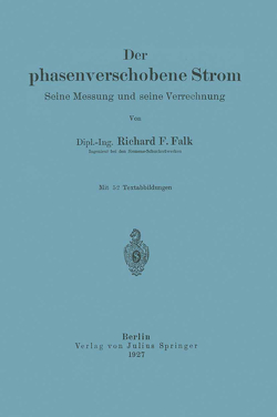 Der phasenverschobene Strom von Falk,  Richard F.