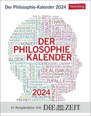 Der Philosophie-Kalender Tagesabreißkalender 2024 von Barbara Brüning