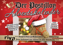 Der Postillon Adventskalender von Sichermann,  Stefan