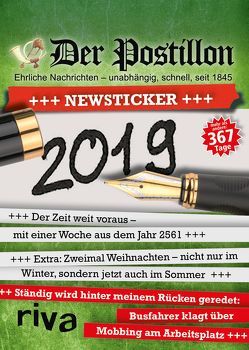 Der Postillon +++ Newsticker +++ 2019 von Sichermann,  Stefan