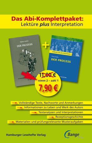 Der Proceß von Franz Kafka – Lektüre plus Interpretation von Kafka,  Franz