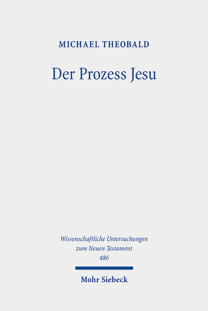 Der Prozess Jesu von Theobald,  Michael