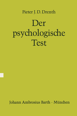 Der psychologische Test von Drenth,  P.J.D., Vontin,  W.