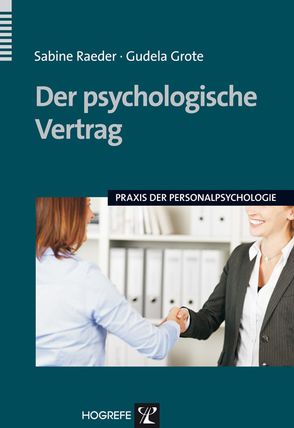 Der psychologische Vertrag von Grote,  Gudela, Raeder,  Sabine