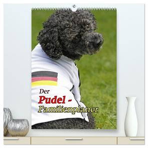 Der Pudel-Familienplaner (hochwertiger Premium Wandkalender 2024 DIN A2 hoch), Kunstdruck in Hochglanz von Lindert-Rottke,  Antje