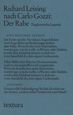 Der Rabe von Gozzi,  Carlo, Leising,  Richard, Renne,  Berndt, Wachinger,  Kristian