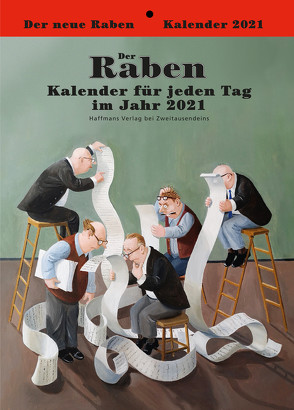 Der Raben-Kalender 2021 von Haffmans,  Tini, Thiemann,  Rolf