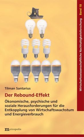 Der Rebound-Effekt von Santarius,  Tilman