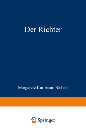 Der Richter von Kurlbaum-Siebert,  Margarete