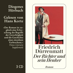 Der Richter und sein Henker von Dürrenmatt,  Friedrich, Korte,  Hans