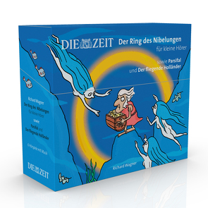 Der Ring des Nibelungen für kleine Hörer, sowie Parsifal und Der fliegende Holländer, Die ZEIT-Edition von Könnecke,  Ole, Petzold,  Bert Alexander, Wagner,  Richard