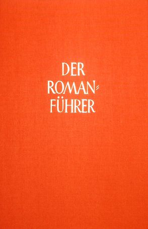 Der Romanführer. Der Inhalt der Romane und Novellen der Weltliteratur von Pleßke,  Hans-Christoph