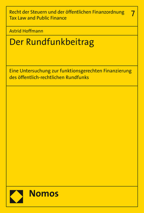 Der Rundfunkbeitrag von Hoffmann,  Astrid