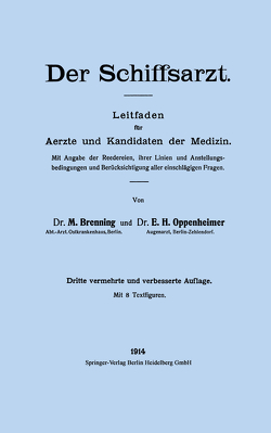 Der Schiffsarzt von Brenning,  Max, Oppenheimer,  Henry