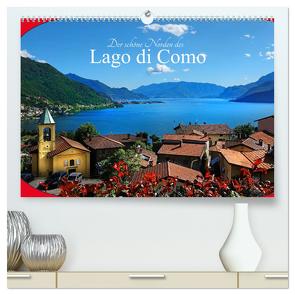 Der schöne Norden des Lago di Como (hochwertiger Premium Wandkalender 2024 DIN A2 quer), Kunstdruck in Hochglanz von Scholz,  Traude