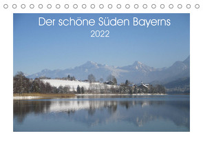 Der schöne Süden Bayerns (Tischkalender 2022 DIN A5 quer) von Andreas Lederle,  Kevin