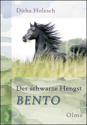 Der schwarze Hengst Bento von Holesch,  Ditha