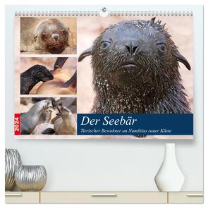 Der Seebär 2024 (hochwertiger Premium Wandkalender 2024 DIN A2 quer), Kunstdruck in Hochglanz von Woyke,  Wibke