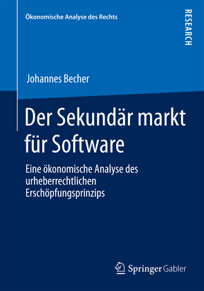 Der Sekundärmarkt für Software von Becher,  Johannes