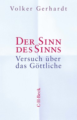 Der Sinn des Sinns von Gerhardt,  Volker