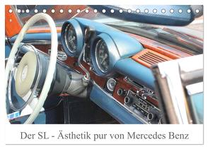 Der SL – Ästhetik pur von Mercedes Benz (Tischkalender 2024 DIN A5 quer), CALVENDO Monatskalender von Lantzsch,  Katrin