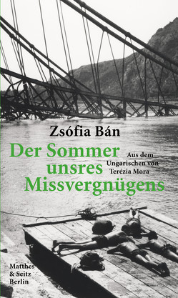 Der Sommer unsres Missvergnügens von Bán,  Zsófia, Mora,  Terézia, Strigl,  Daniela