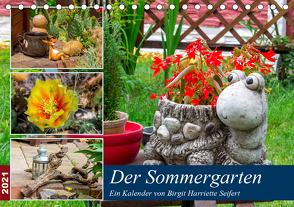 Der Sommergarten (Tischkalender 2021 DIN A5 quer) von Harriette Seifert,  Birgit