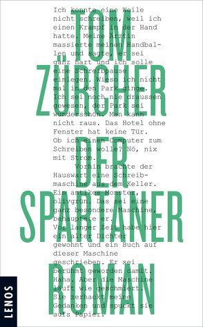 Der Spartaner von Zürcher,  Tom