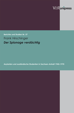 Der Spionage verdächtig von Hirschinger,  Frank