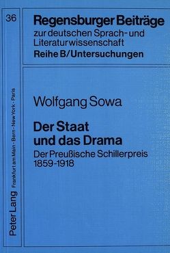 Der Staat und das Drama von Sowa,  Wolfgang