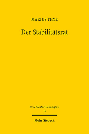 Der Stabilitätsrat von Thye,  Marius