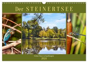 Der Steinertsee (Wandkalender 2024 DIN A3 quer), CALVENDO Monatskalender von Löwer,  Sabine