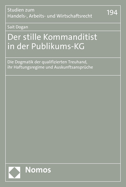 Der stille Kommanditist in der Publikums-KG von Dogan,  Sait